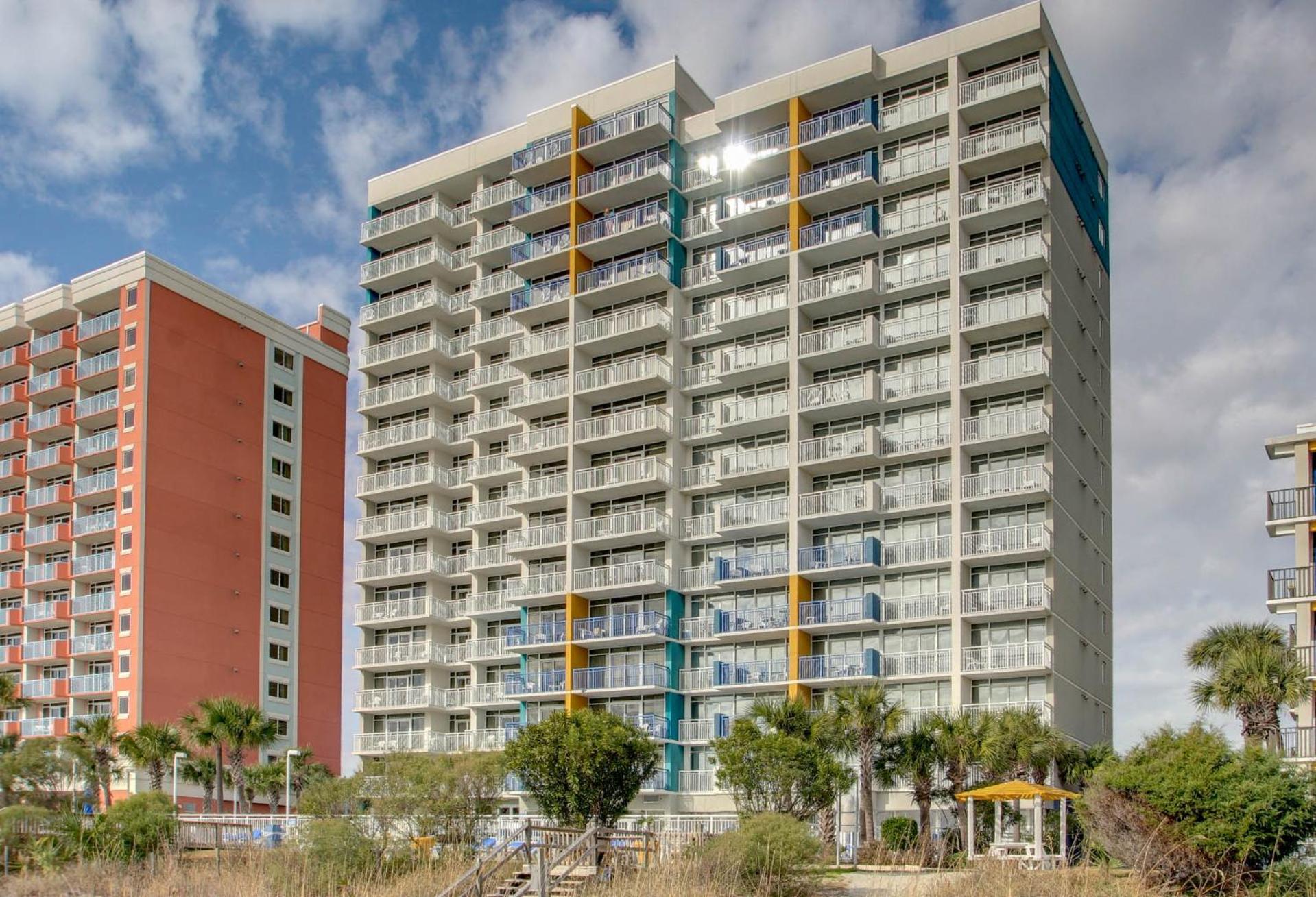 Hosteeva Atlantica Beachfront Condo Amazing Ocean Views マートルビーチ エクステリア 写真